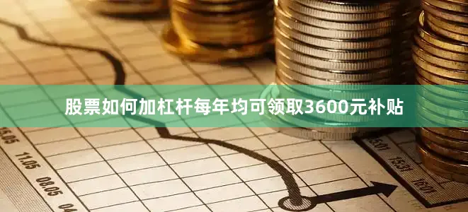 股票如何加杠杆每年均可领取3600元补贴